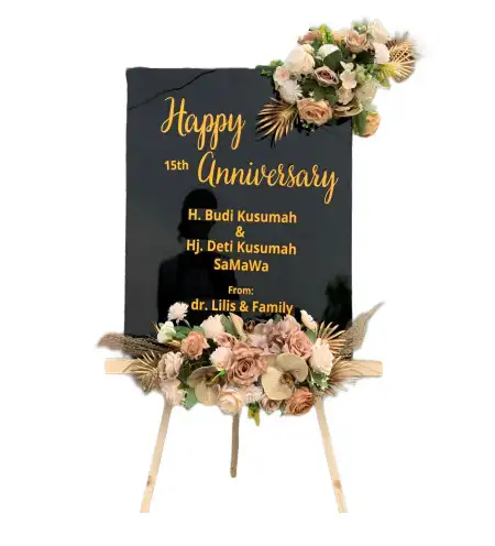 Papan Bunga Akrilik Bacang