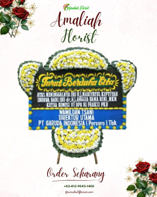 Papan Bunga Duka di Bacang