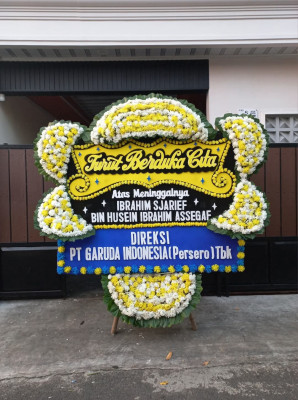 Papan Bunga Duka di Bacang
